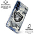 NFL Las Vegas Raiders Camo Galaxy S25 Clear Case