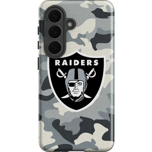 NFL Las Vegas Raiders Camo Galaxy S26 Impact Case