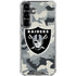 NFL Las Vegas Raiders Camo Galaxy S26 Plus Clear Case