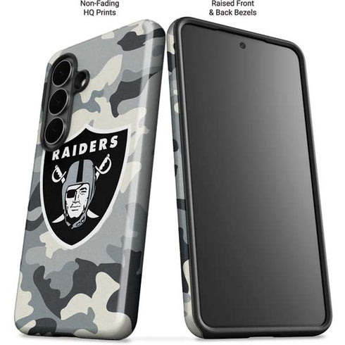 NFL Las Vegas Raiders Camo Galaxy S26 Plus Impact Case