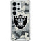 NFL Las Vegas Raiders Camo Galaxy S26 Ultra Clear Case