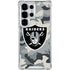 NFL Las Vegas Raiders Camo Galaxy S26 Ultra Clear Case