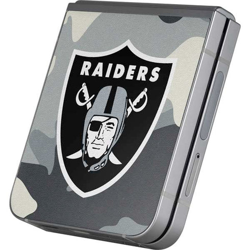NFL Las Vegas Raiders Camo Galaxy Z Flip6 Skin
