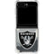 NFL Las Vegas Raiders Camo Galaxy Z Flip6 Clear Case