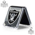 NFL Las Vegas Raiders Camo Galaxy Z Flip6 Clear Case