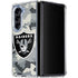NFL Las Vegas Raiders Camo Galaxy Z Fold5 5G Clear Case