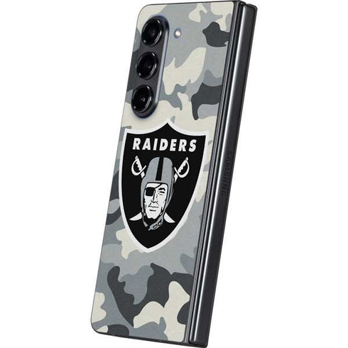 NFL Las Vegas Raiders Camo Galaxy Z Fold5 5G Skin