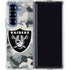 NFL Las Vegas Raiders Camo Galaxy Z Fold6 Clear Case