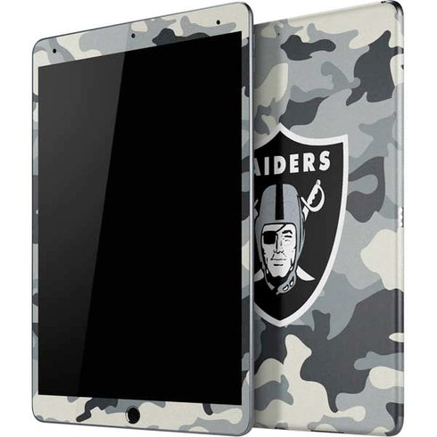 NFL Las Vegas Raiders Camo iPad Skins