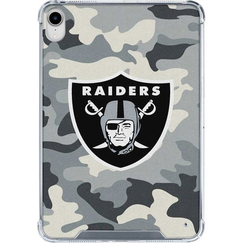 NFL Las Vegas Raiders Camo iPad 11th Gen (2025) Clear Case