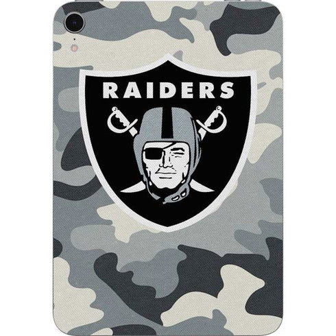 NFL Las Vegas Raiders Camo Apple iPad Mini Skin