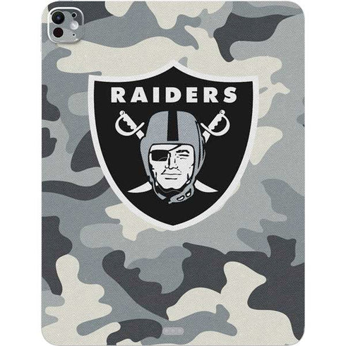NFL Las Vegas Raiders Camo iPad Pro 13in M4 (2024) Skin