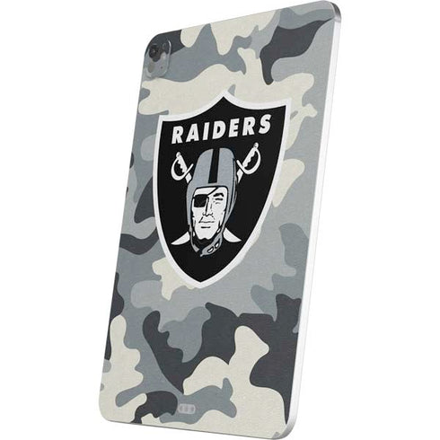 NFL Las Vegas Raiders Camo iPad Pro 13in M4 (2024) Skin