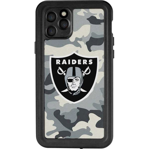 NFL Las Vegas Raiders Camo iPhone 11 Pro Waterproof Case