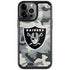 NFL Las Vegas Raiders Camo iPhone Cases