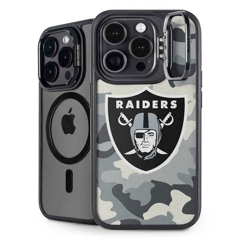 NFL Las Vegas Raiders Camo iPhone 13 Pro Kickstand Case