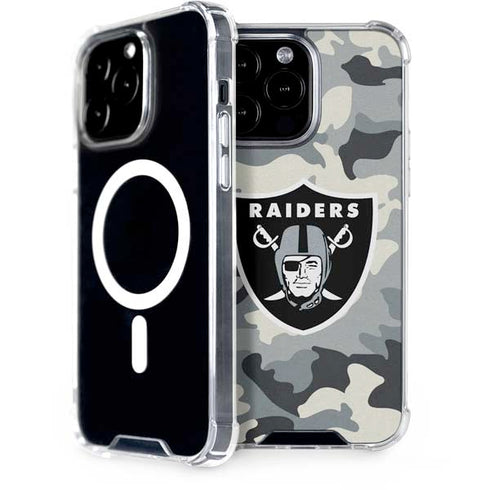 NFL Las Vegas Raiders Camo iPhone Cases