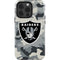 NFL Las Vegas Raiders Camo iPhone 15 Pro Impact Case