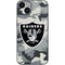NFL Las Vegas Raiders Camo iPhone 15 Skin
