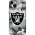 NFL Las Vegas Raiders Camo iPhone 15 Skin