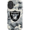 NFL Las Vegas Raiders Camo iPhone 16 Impact Case