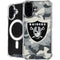 NFL Las Vegas Raiders Camo iPhone 16 MagSafe Case