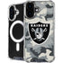 NFL Las Vegas Raiders Camo iPhone 16 MagSafe Case