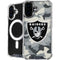 NFL Las Vegas Raiders Camo iPhone 16 Plus MagSafe Case