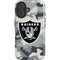 NFL Las Vegas Raiders Camo iPhone 16 Plus Magsafe Impact Case