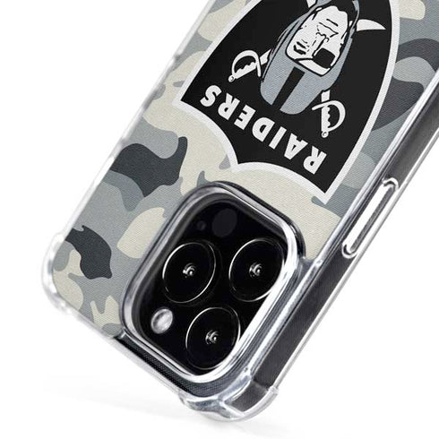 NFL Las Vegas Raiders Camo iPhone 16 Pro MagSafe Case