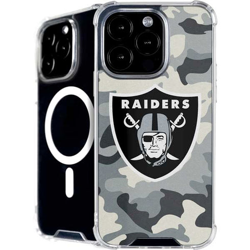 NFL Las Vegas Raiders Camo iPhone 16 Pro Max MagSafe Case