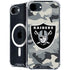 NFL Las Vegas Raiders Camo iPhone 16e MagSafe Case