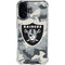 NFL Las Vegas Raiders Camo iPhone 17 Clear Case
