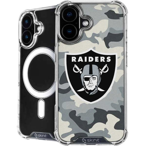 NFL Las Vegas Raiders Camo iPhone 17 MagSafe Case