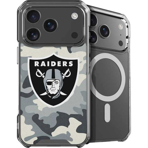 NFL Las Vegas Raiders Camo iPhone 18 Pro Max MagSafe Case