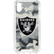 NFL Las Vegas Raiders Camo iPhone XS Clear Case