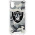 NFL Las Vegas Raiders Camo iPhone XS Clear Case