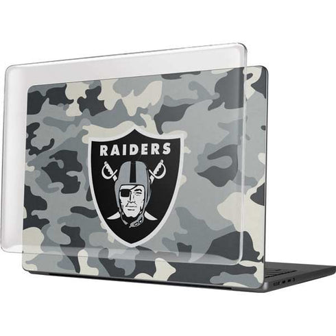 NFL Las Vegas Raiders Camo MacBook Pro 14in (2021-24) Case plus Skin