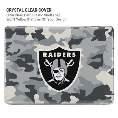 NFL Las Vegas Raiders Camo MacBook Cases
