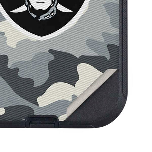 NFL Las Vegas Raiders Camo Otterbox Defender iPhone Skin