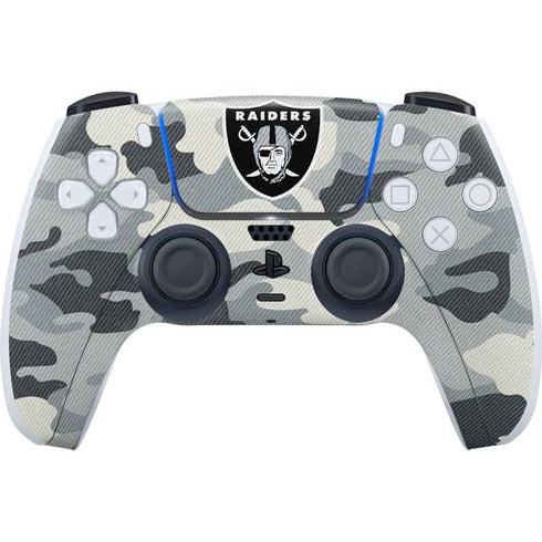 NFL Las Vegas Raiders Camo PlayStation PS5 Skins