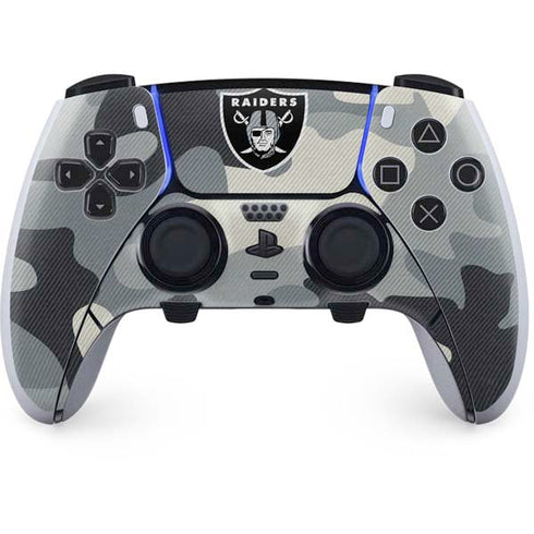 NFL Las Vegas Raiders Camo PlayStation PS5 Skins