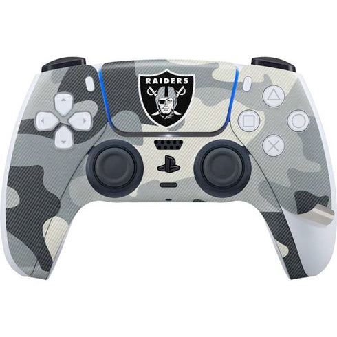 NFL Las Vegas Raiders Camo PS5 Pro Bundle Skin