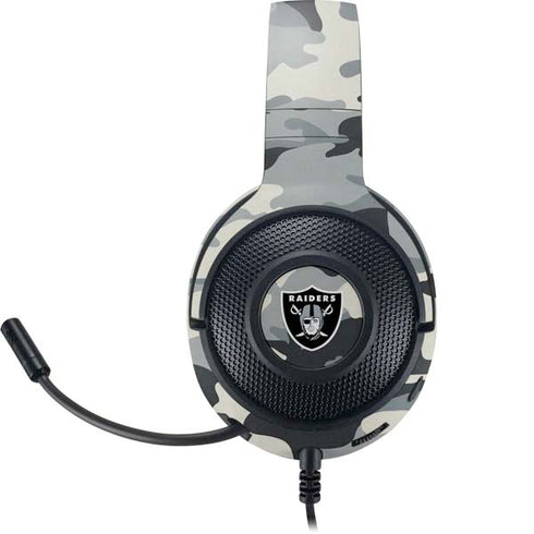 NFL Las Vegas Raiders Camo Razer Kraken X Skin