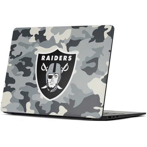 NFL Las Vegas Raiders Camo Surface Laptop 7 13.8in Skin