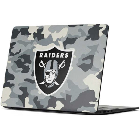 NFL Las Vegas Raiders Camo Surface Laptop 7 15in Skin