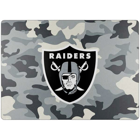 NFL Las Vegas Raiders Camo Surface Laptop 7 15in Skin
