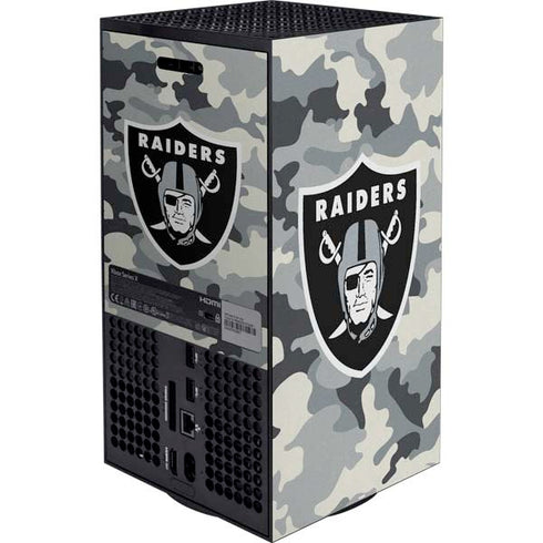 NFL Las Vegas Raiders Camo XBox Series X Digital Edition Bundle Skin