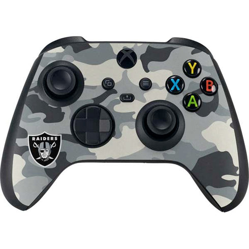NFL Las Vegas Raiders Camo XBox Series X Digital Edition Bundle Skin