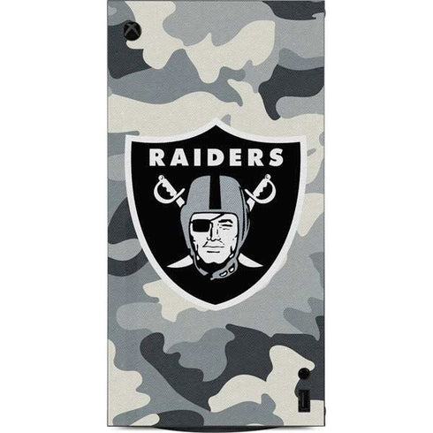 NFL Las Vegas Raiders Camo XBox Series X Digital Edition Console Skin
